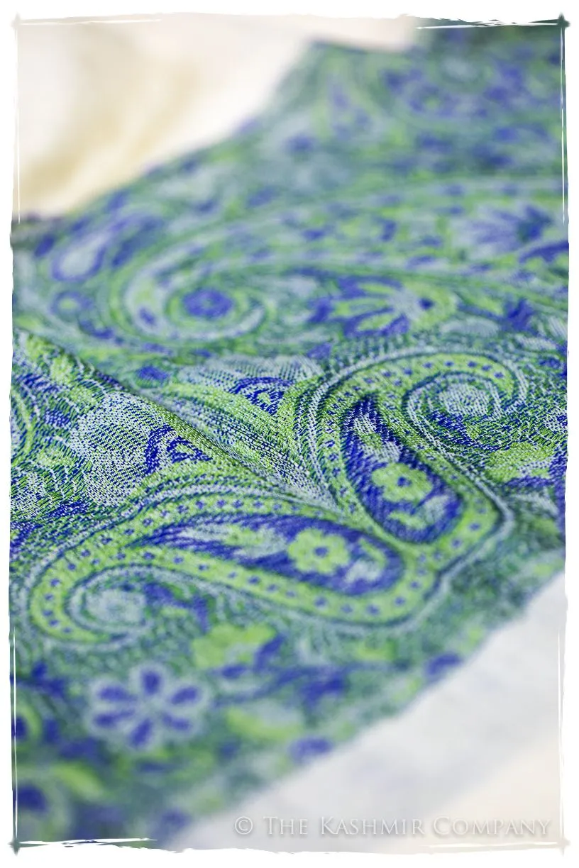 Sumaya Paisley Frontière Pashmina Cashmere Scarf