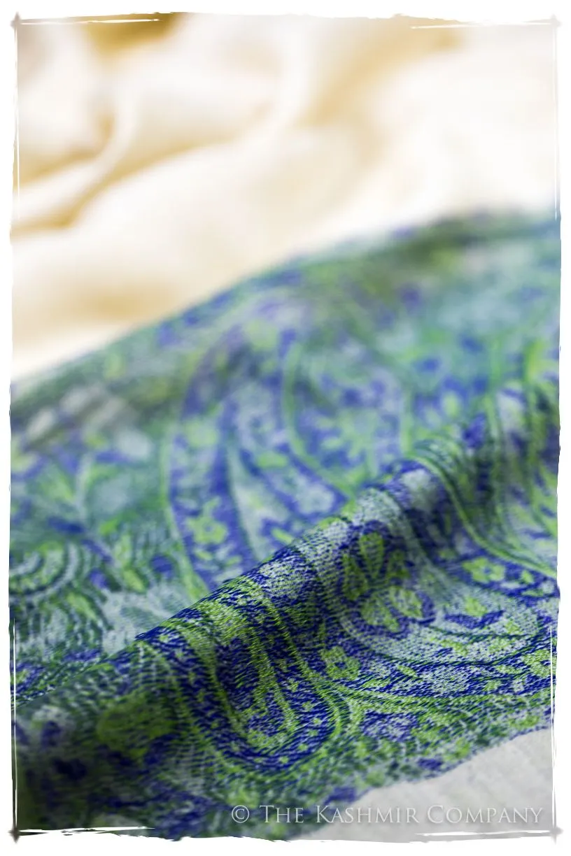 Sumaya Paisley Frontière Pashmina Cashmere Scarf