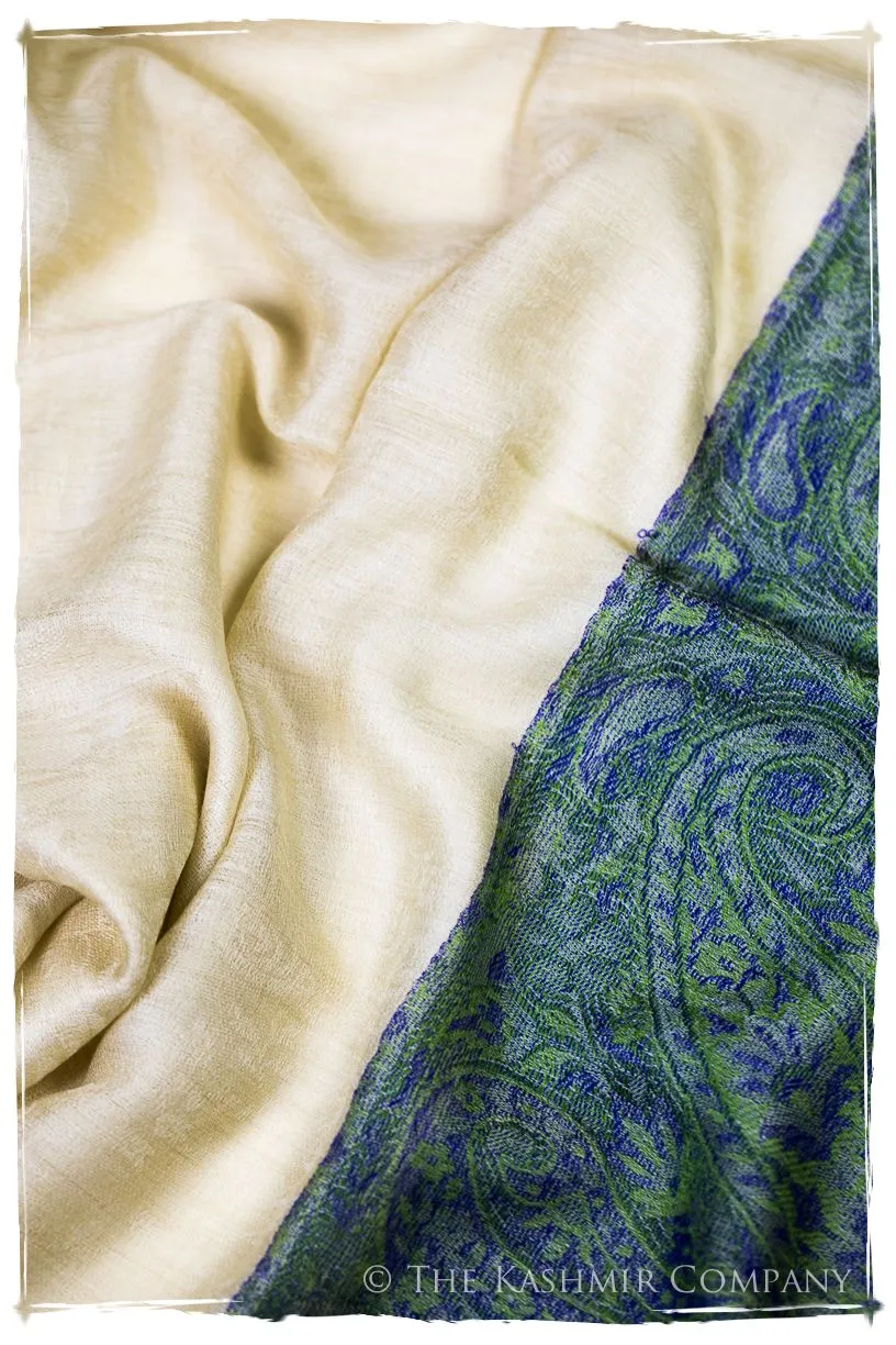 Sumaya Paisley Frontière Pashmina Cashmere Scarf