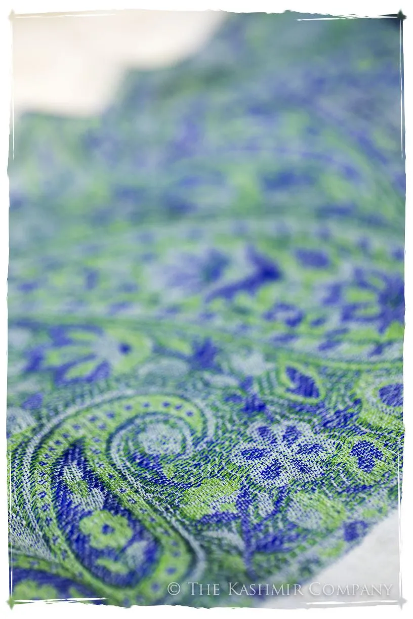 Sumaya Paisley Frontière Pashmina Cashmere Scarf