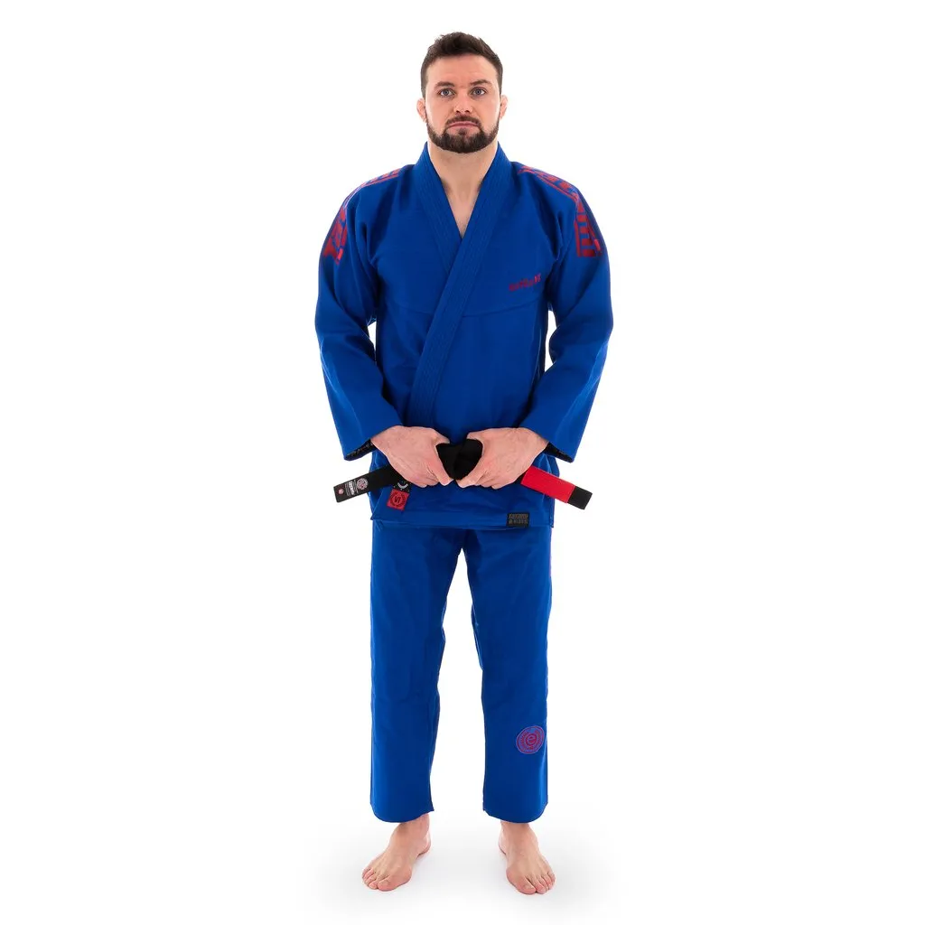 Tatami Estilo 6.0 BJJ Gi - Blue & Burgundy