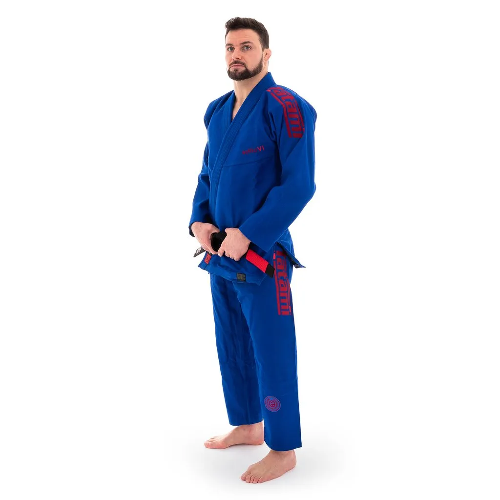 Tatami Estilo 6.0 BJJ Gi - Blue & Burgundy