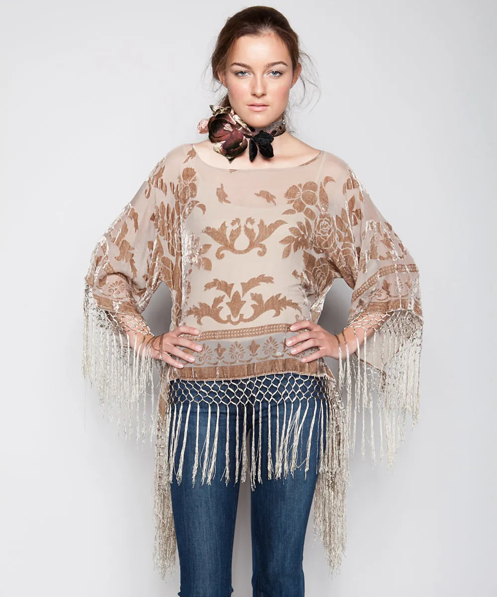 THE AGE OF INNOCENCE KIMONO TOP