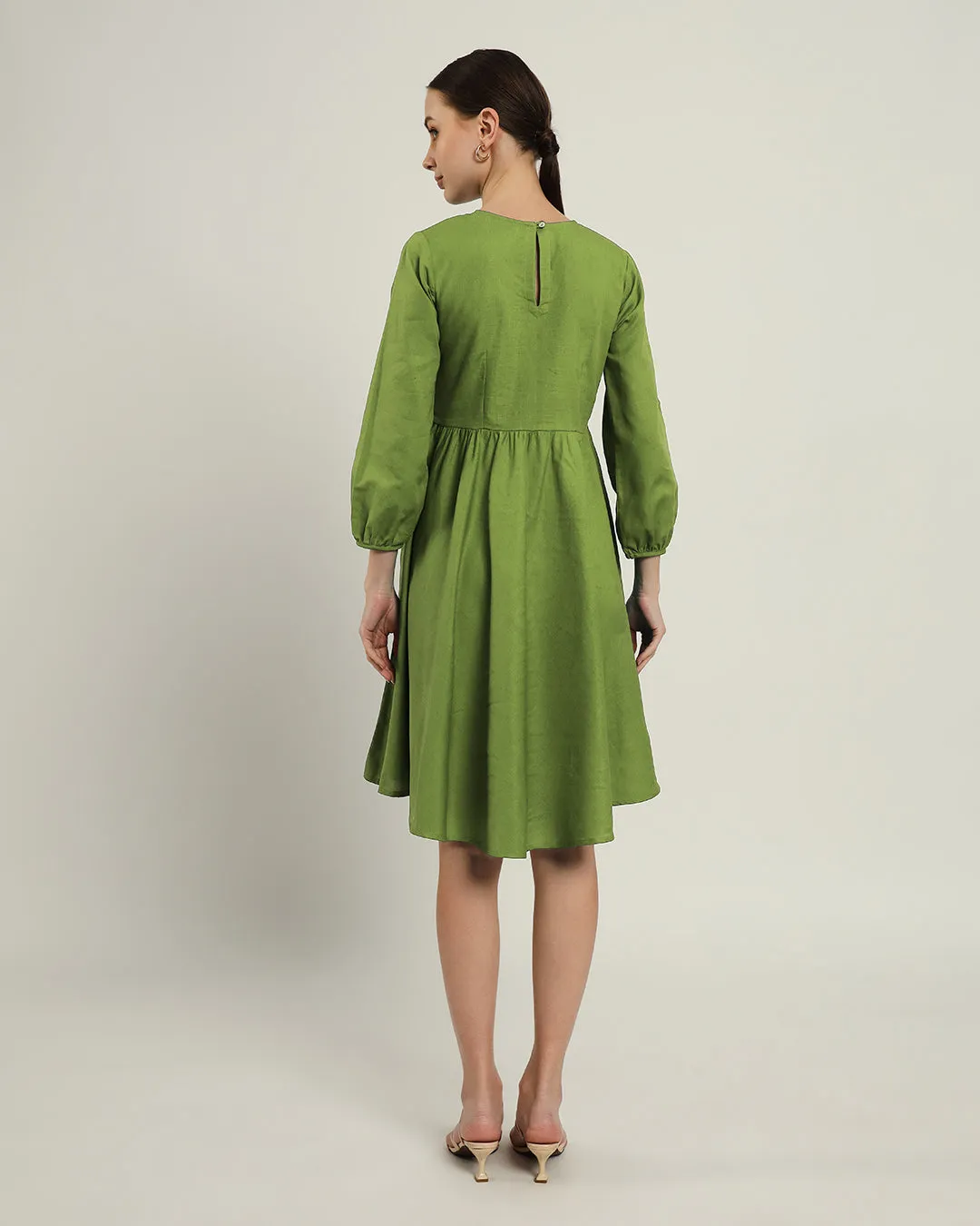 The Exeter Fern Cotton Dress