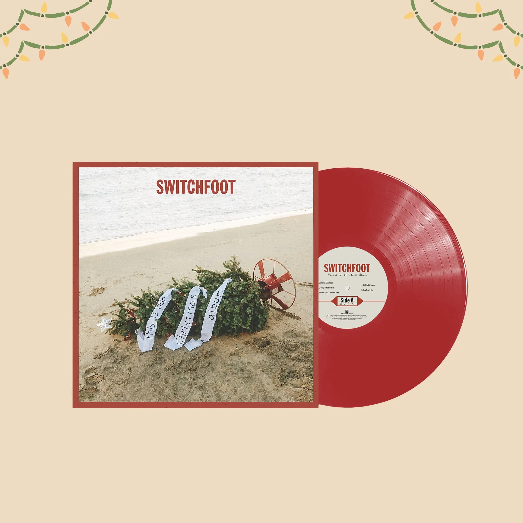 this is our Christmas Album Vinyl