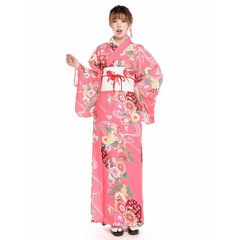 Traditional Kimono Cherry Blossom