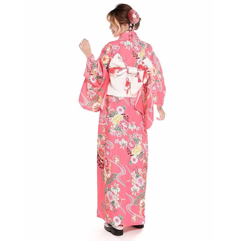 Traditional Kimono Cherry Blossom