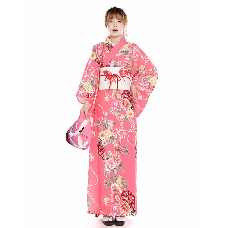 Traditional Kimono Cherry Blossom