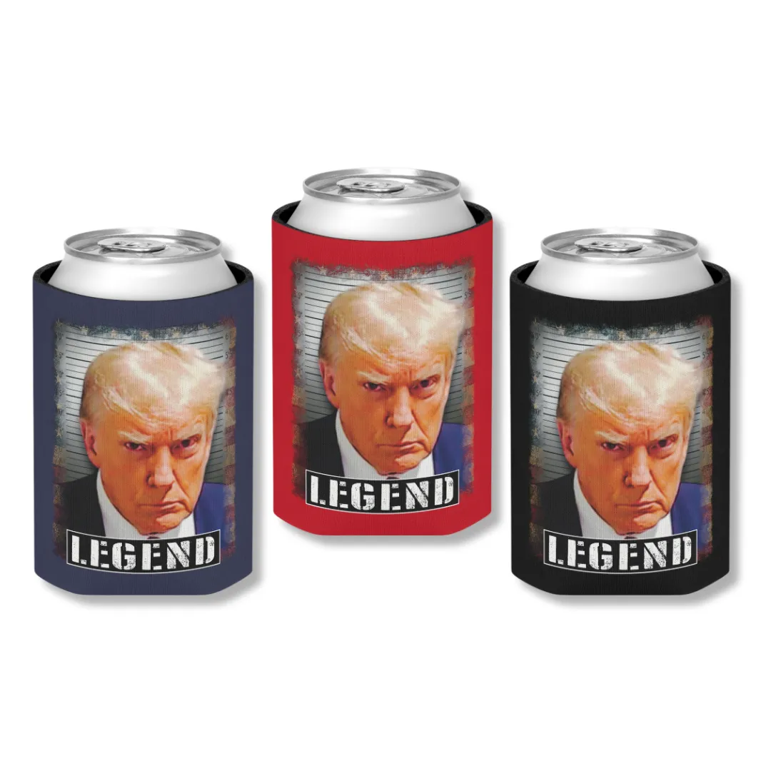 Trump Mugshot LEGEND Can Cooler (Exclusive)