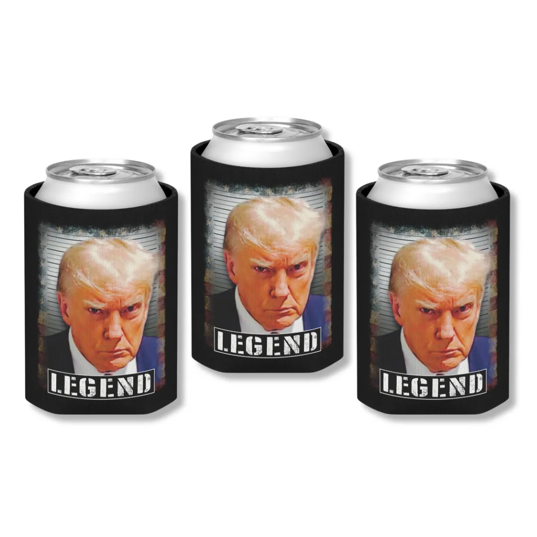 Trump Mugshot LEGEND Can Cooler (Exclusive)