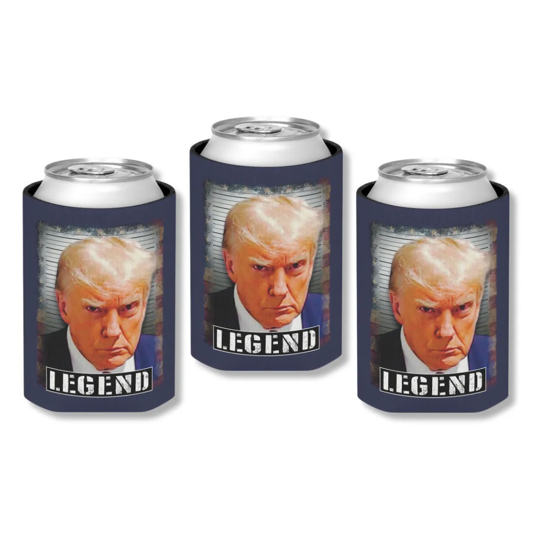 Trump Mugshot LEGEND Can Cooler (Exclusive)