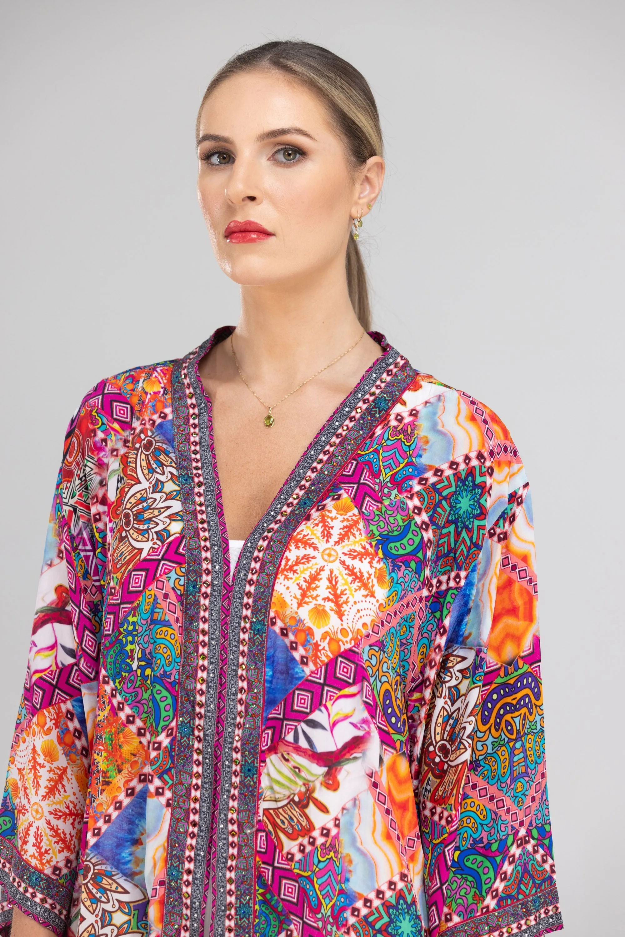 TUNISIA - KIMONO SHRUG LONG