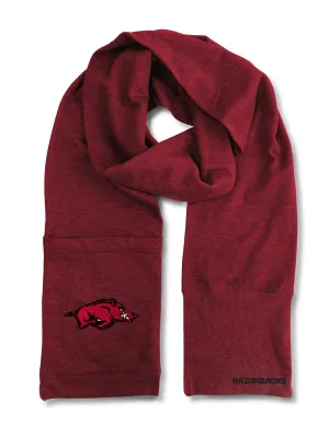 University of Arkansas Jimmy Bean 4 in 1 Scarf