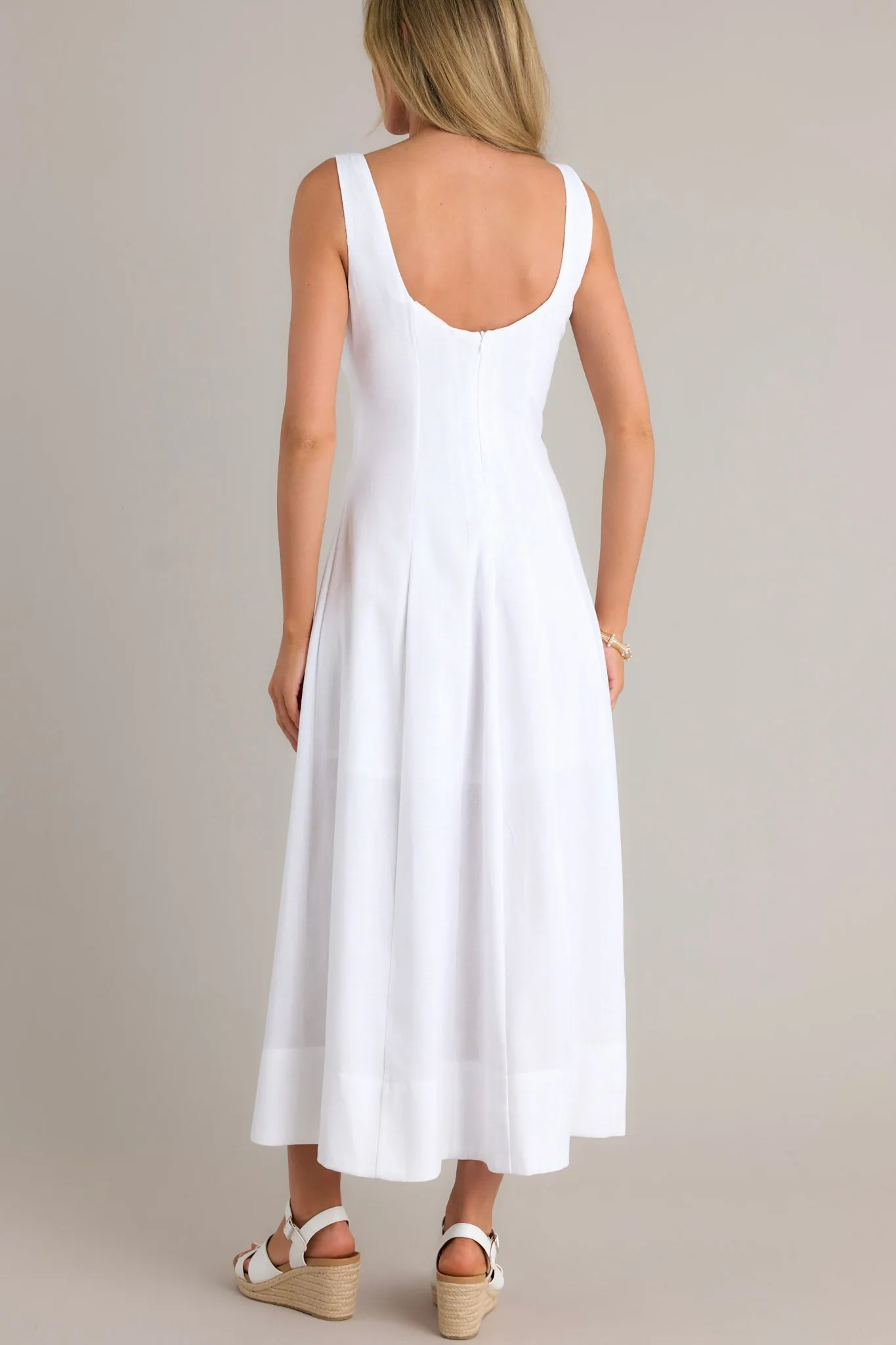 Urban Sophistication White Maxi Dress