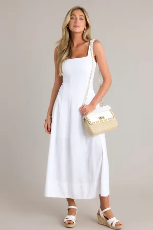 Urban Sophistication White Maxi Dress