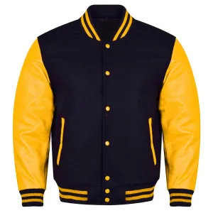 Varsity Jacket - Black Gold