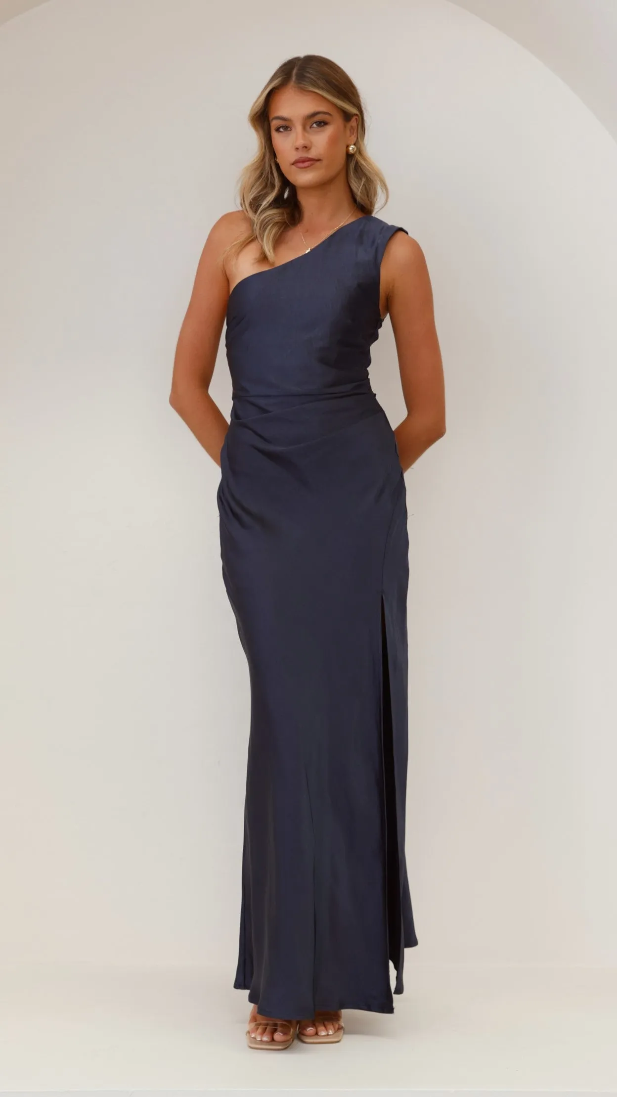 Victoria Maxi Dress - Navy