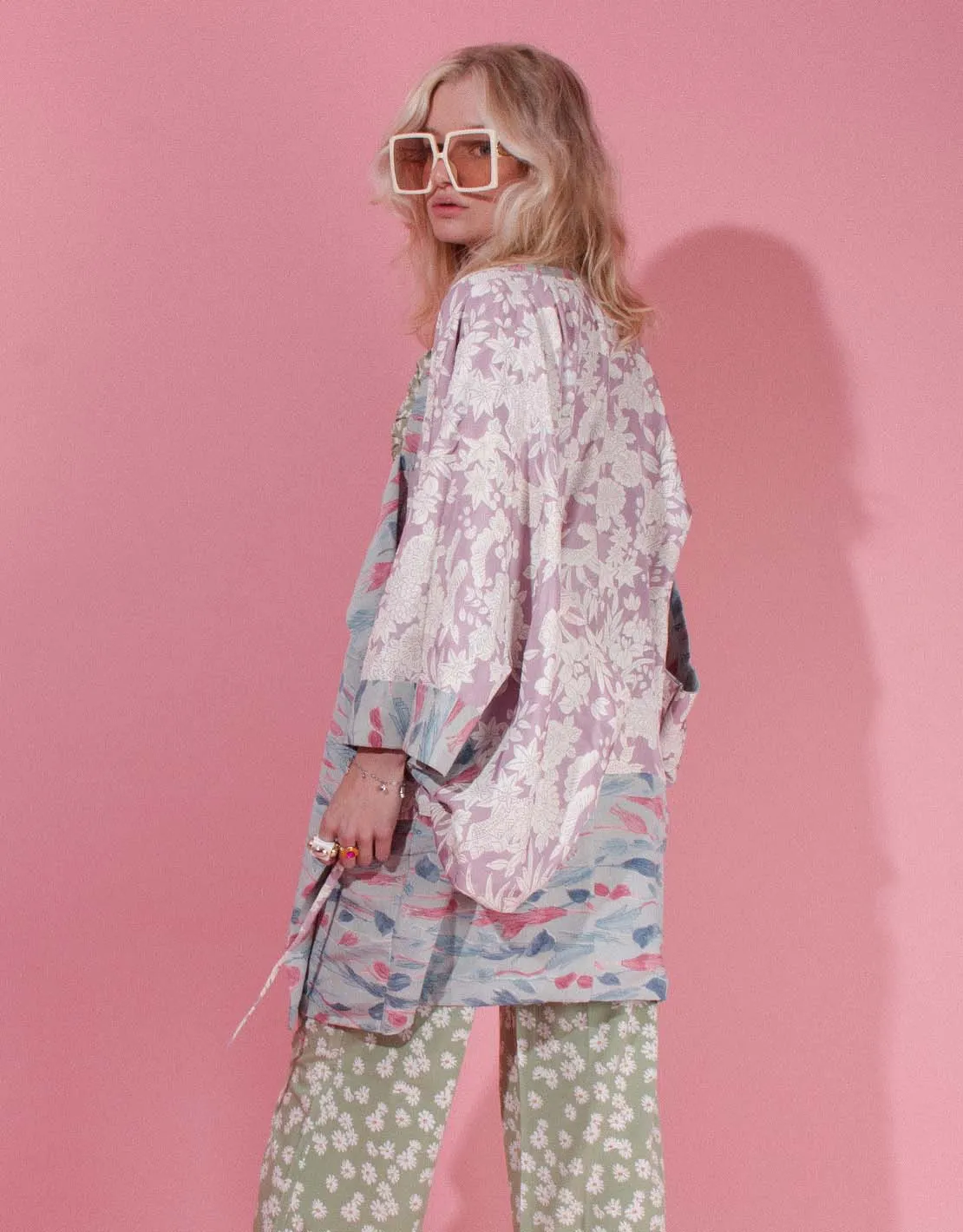 Vintage kimono floral