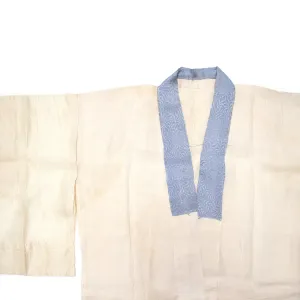 Vintage Linen & Silk Haori | Japanese Jacket