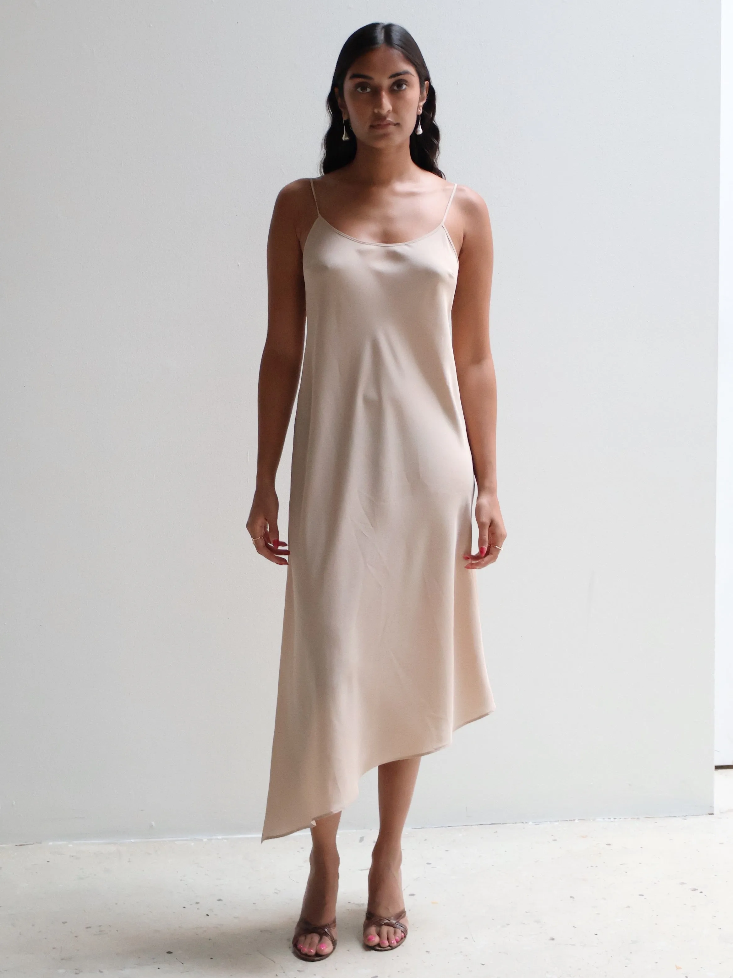 Vintage Pianoforte di Max Mara Silk Slip Dress