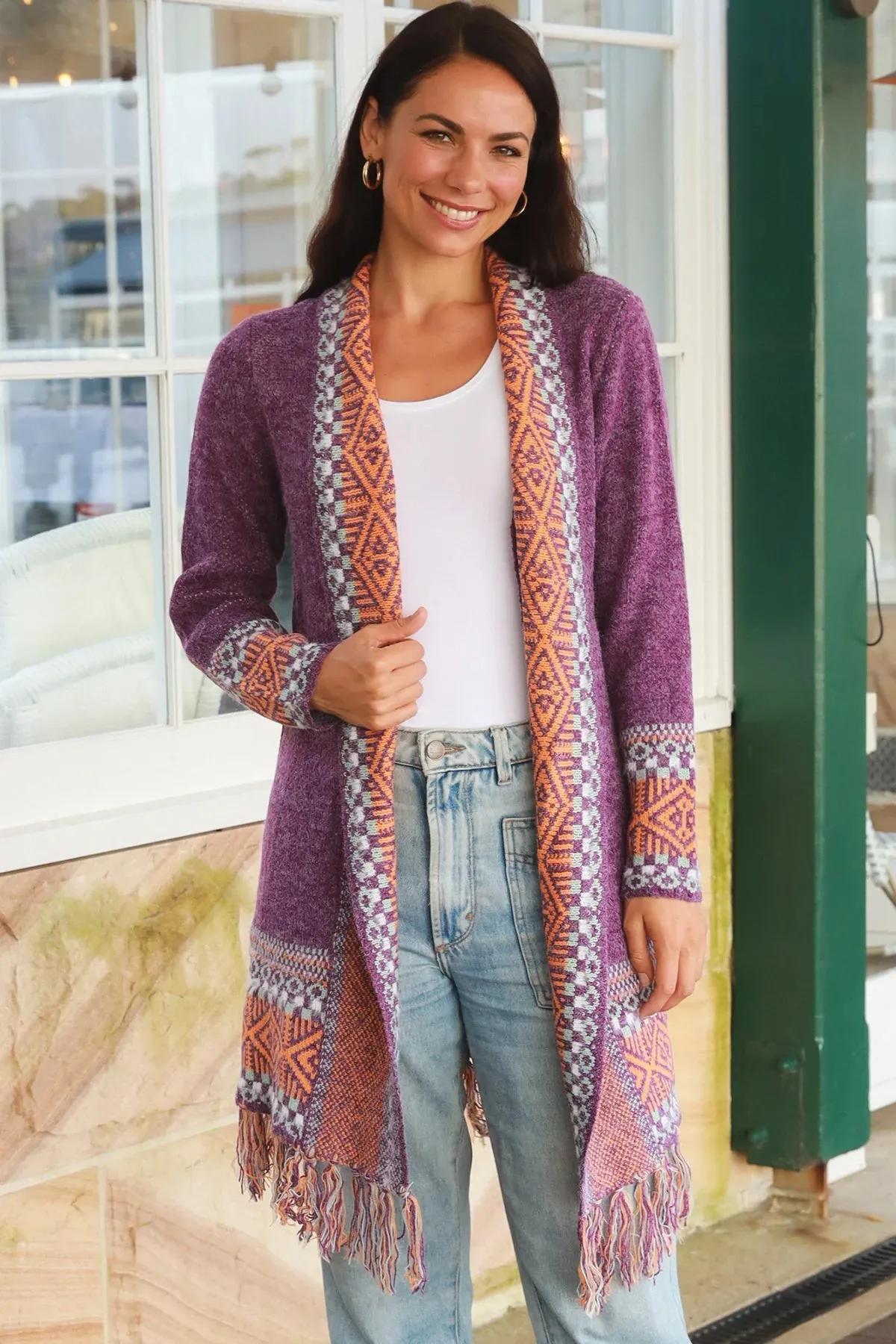 Wanderlust - Violet Muse Cardigan