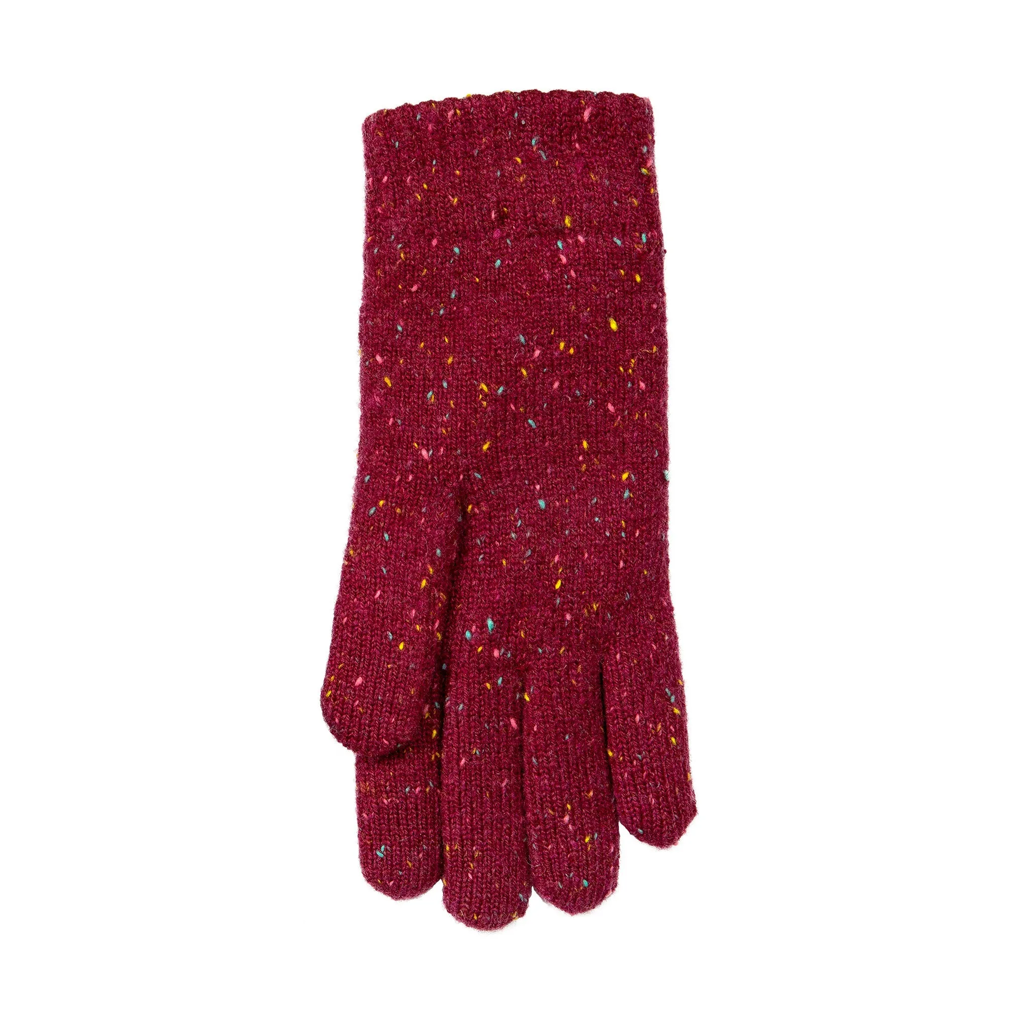 Women’s Cable Knit Gloves with Marl Yarn