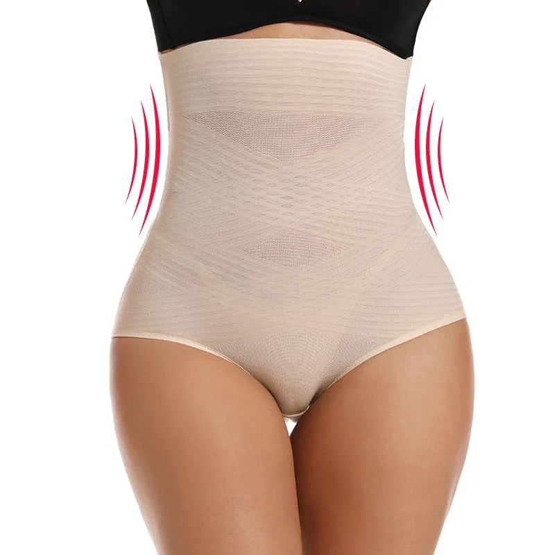 Women's High Waist Sculpting Compression Tummy Control Slimmers Shapewear