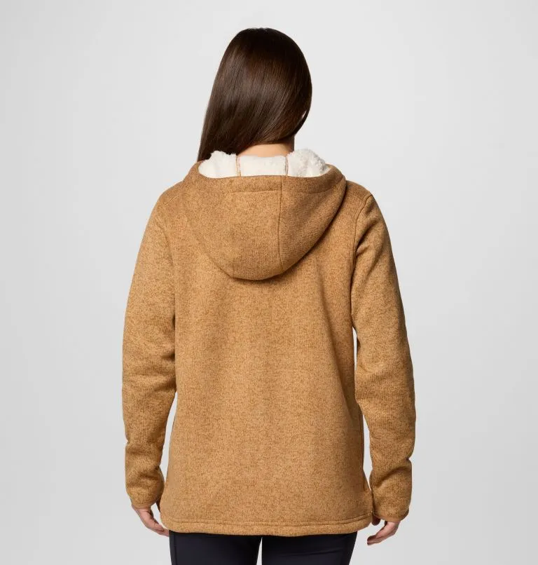 Women's Sweater Weather II Sherpa Full-Zip Jacket - Camel Brown Heather